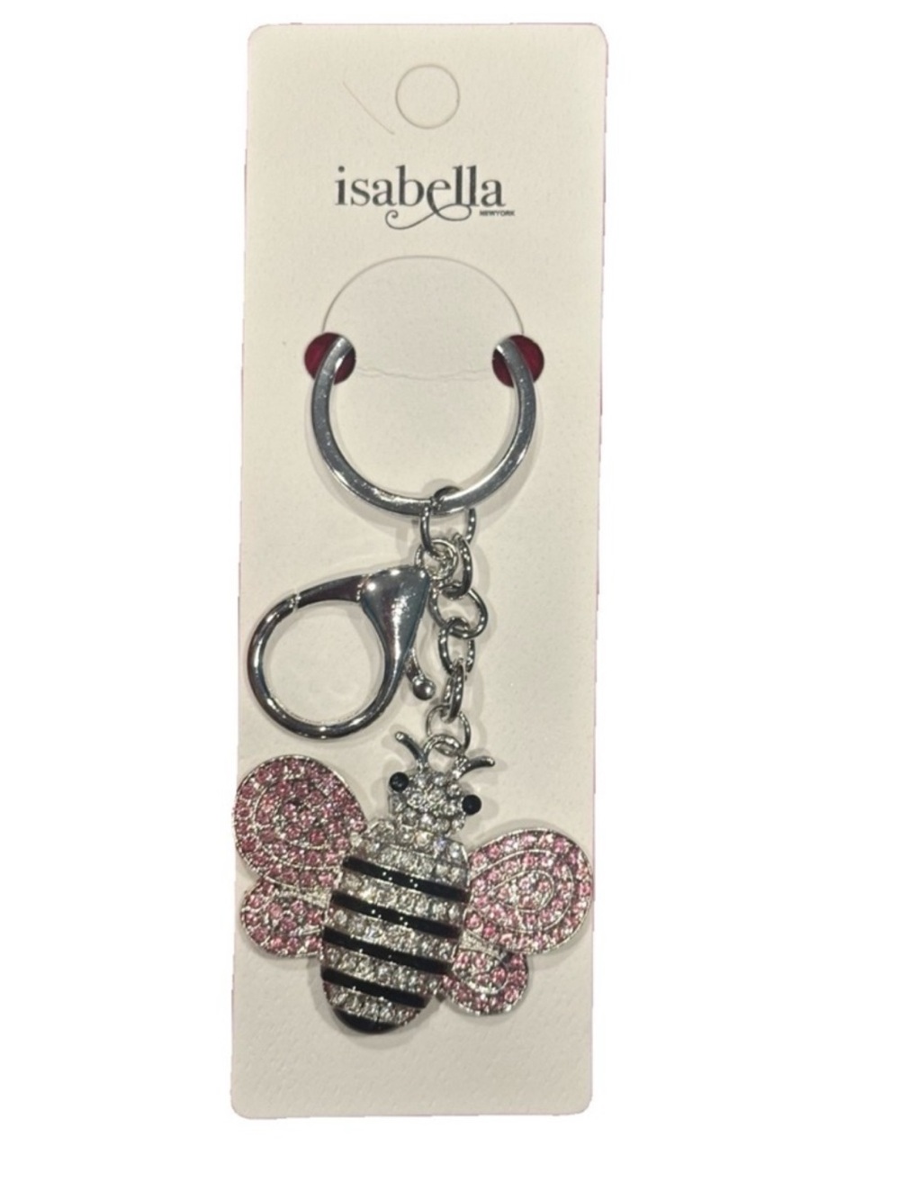 Crystal Bling Bee Keychain/purse charm